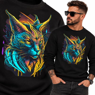BLUZA ZWIERZĘTA  BAD CAT